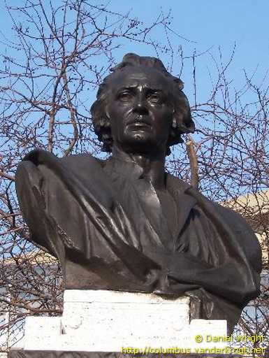 Detroit /  Bust of Christopher Columbus