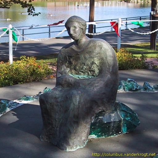 Garfield /  Christopher Columbus "The New World" monument