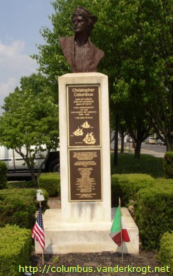 Hammonton /  Bust of Christopher Columbus