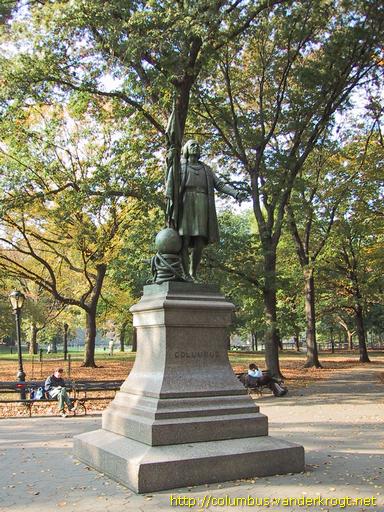 New York / Columbus Statue in Central Park