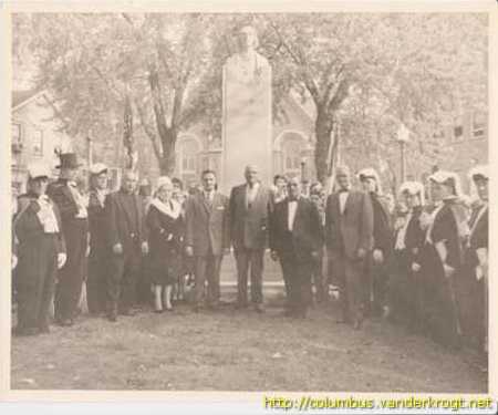 Carbondale /  Bust of Christopher Columbus