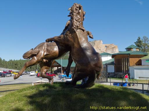 Crazy Horse /  Fighting Stallions