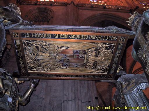 Bottom of the sarcophagus