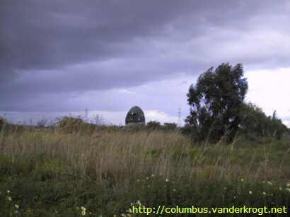 The egg at a distance