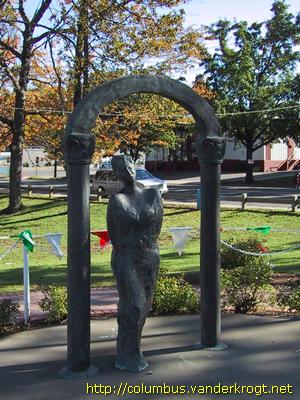 Garfield, NJ, Christopher Columbus "The New World" monument