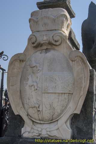 Klagenfurt - Lindwurmbrunnen und Herkulesfigur