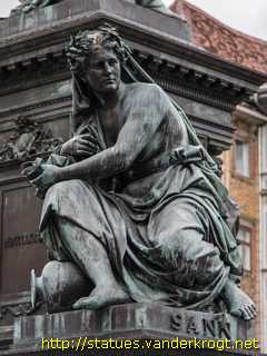 Graz - Erzherzog-Johann-Brunnen-Denkmal