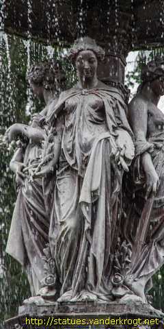 Graz - Stadtparkbrunnen - Kaiser-Franz-Josef-Brunnen