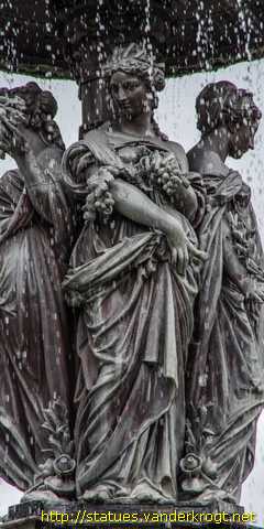 Graz - Stadtparkbrunnen - Kaiser-Franz-Josef-Brunnen