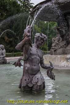 Graz - Stadtparkbrunnen - Kaiser-Franz-Josef-Brunnen