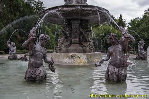 Graz - Stadtparkbrunnen - Kaiser-Franz-Josef-Brunnen
