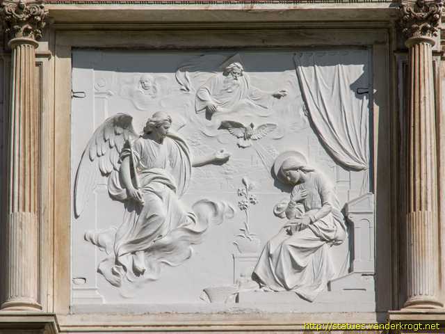 Sankt Lambrecht - Heiligen am Portal der Stiftskirche