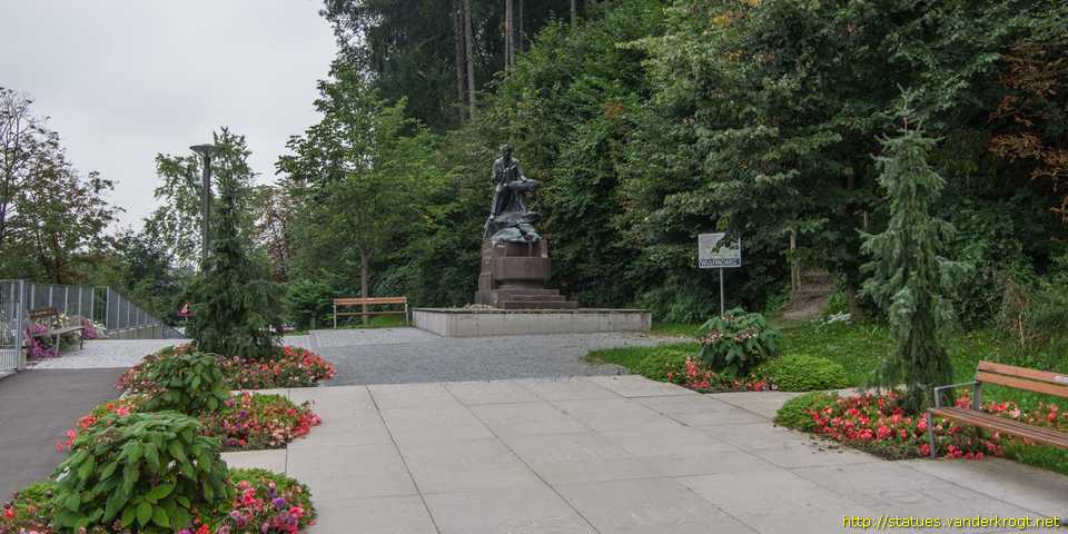 Kapfenberg - Waldschulmeisterbrunnen - Peter Rosegger