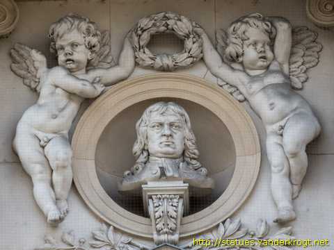 Wien - Fassadenstatuen des Naturhistorisches Museums