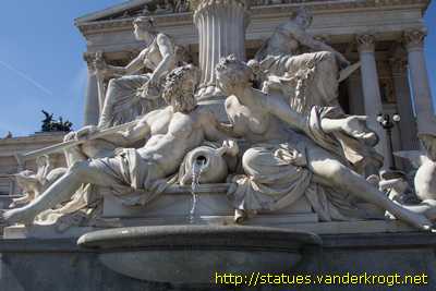 Wien - Pallas-Athene-Brunnen
