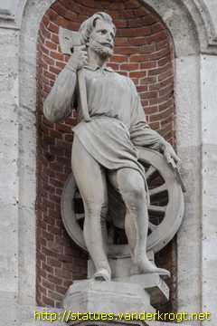 Wien - Austria und Allegorische Figuren
