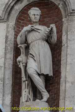 Wien - Austria und Allegorische Figuren