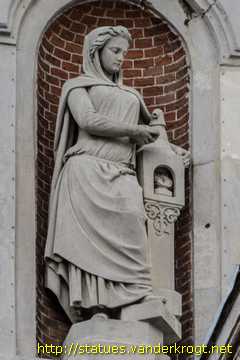 Wien - Austria und Allegorische Figuren