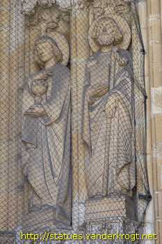 Lier - Heiligenbeelden Sint-Gummaruskerk