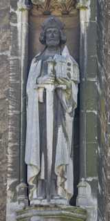 Lier - Heiligenbeelden Sint-Gummaruskerk