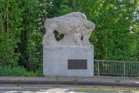 Oudenaarde - Vier bizons