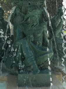 Genève - Fontaine du Jardin Anglais
