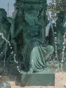 Genève - Fontaine du Jardin Anglais