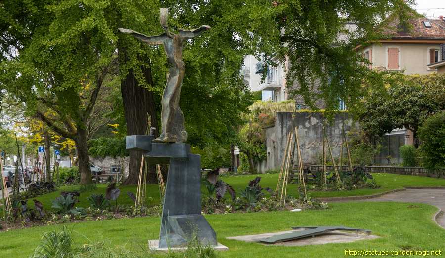 Vevey - Equilibre et son ombre