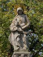 Nové Město na Moravě - Saint Anne with Saint Mary