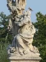 Jaroměřice nad Rokytnou - Christ on the cross with Saint Mary Magdalen