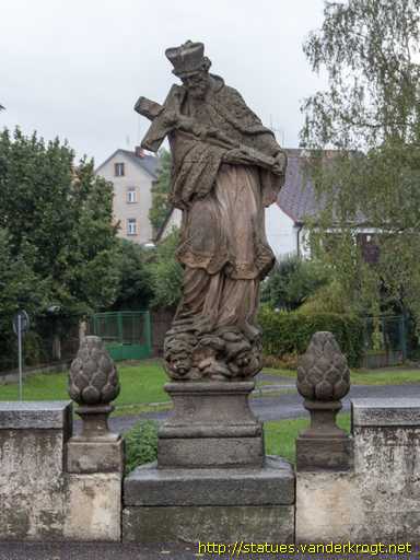 Lnáře - Svatí Jan Nepomucký a Donát