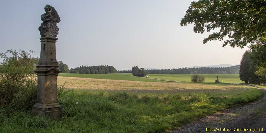 Jakubovice - Socha panny Marie