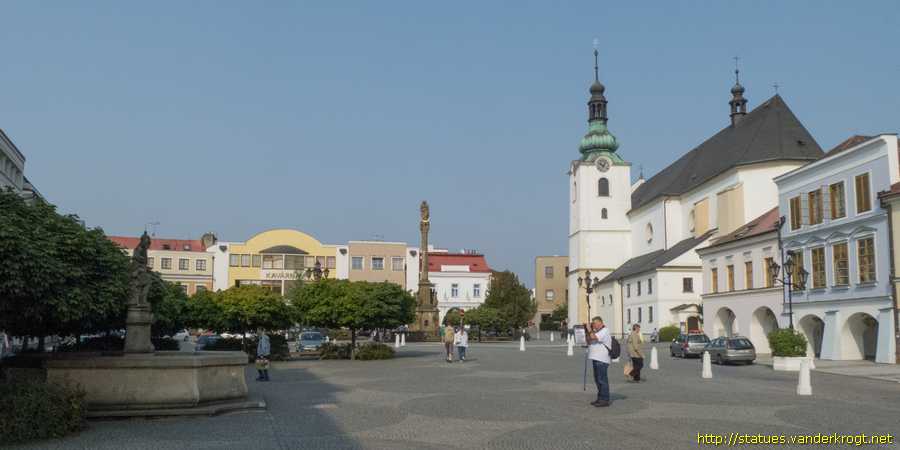 Svitavy - Fontána Svatého Floriana