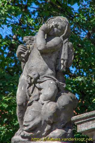 Praha - Svatý Jan Nepomucký s andĕly