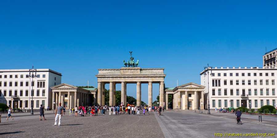 Berlin - Quadriga auf dem Brandenburger Tor