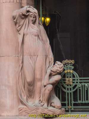 Heidelberg - Fassade der Universitätsbibliothek