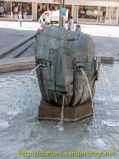 Heilbronn - Neuer Stadtbrunnen oder Komödiantenbrunnen