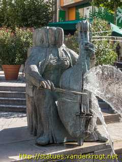 Heilbronn - Neuer Stadtbrunnen oder Komödiantenbrunnen