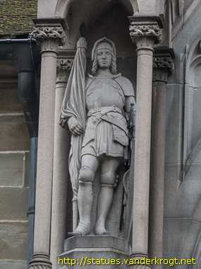 Konstanz - Heiligenstatuen am Münster