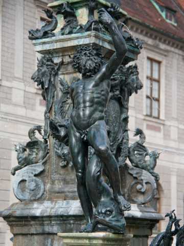 Wittelsbacher-Brunnen (München)- Poseidon or Neptune