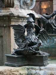 Wittelsbacher-Brunnen (München)- Monster