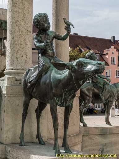 Kempten (Allgäu) - Sankt-Mang-Brunnen