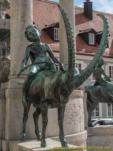 Kempten (Allgäu) - Sankt-Mang-Brunnen
