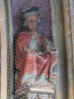 Eichstätt - Skulpturen am Hauptportal des Domes