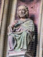 Eichstätt - Skulpturen am Hauptportal des Domes