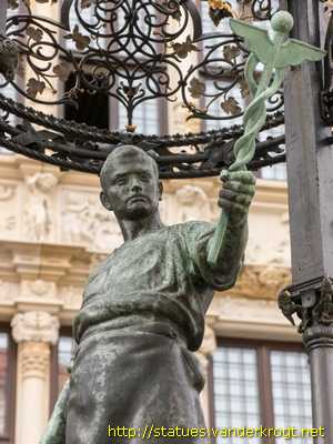 Hannover - Holzmarktbrunnen - Oscar-Winter-Brunnen