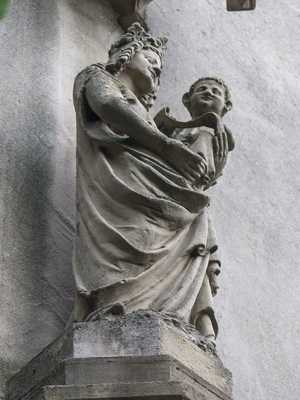 Werl - Christus und Maria mit Kind