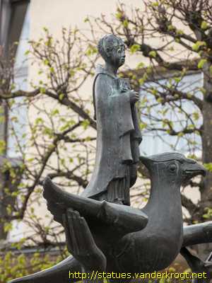 Drensteinfurt - Waltbraht tragt St. Alexander auf den Schwingen eines Adlers