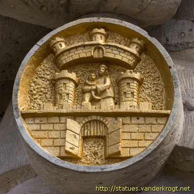 Burg bei Magdeburg - Roland