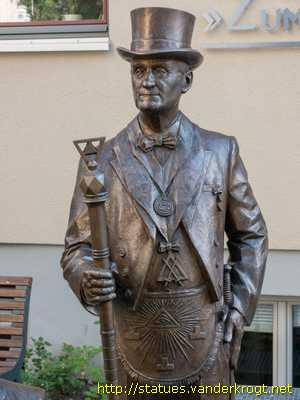 Quedlinburg - Freimaurer 'Meister vom Stuhl' und 'Zeremonienmeister'